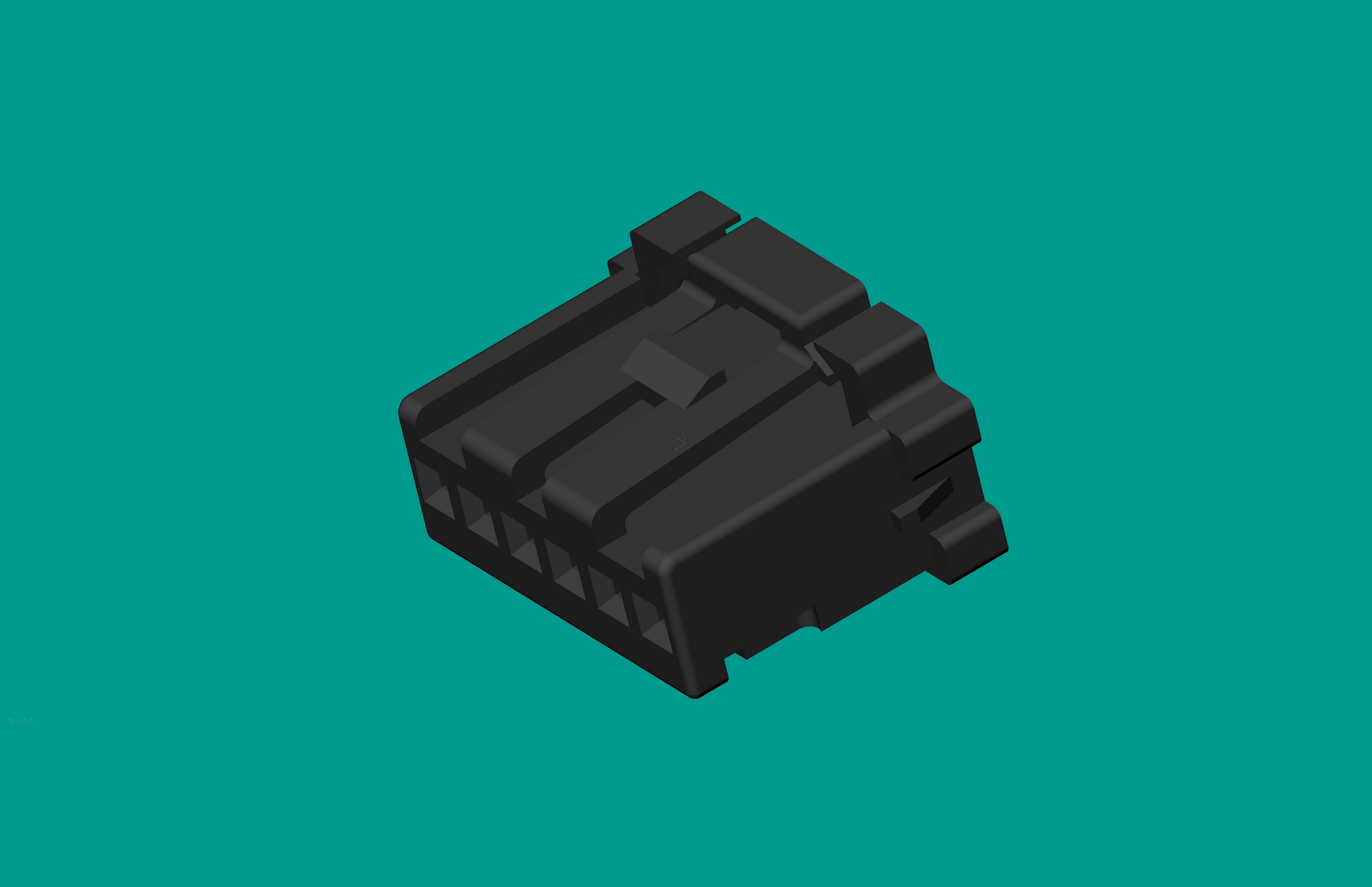 2.0間距，PNIRP-06V-S黑色