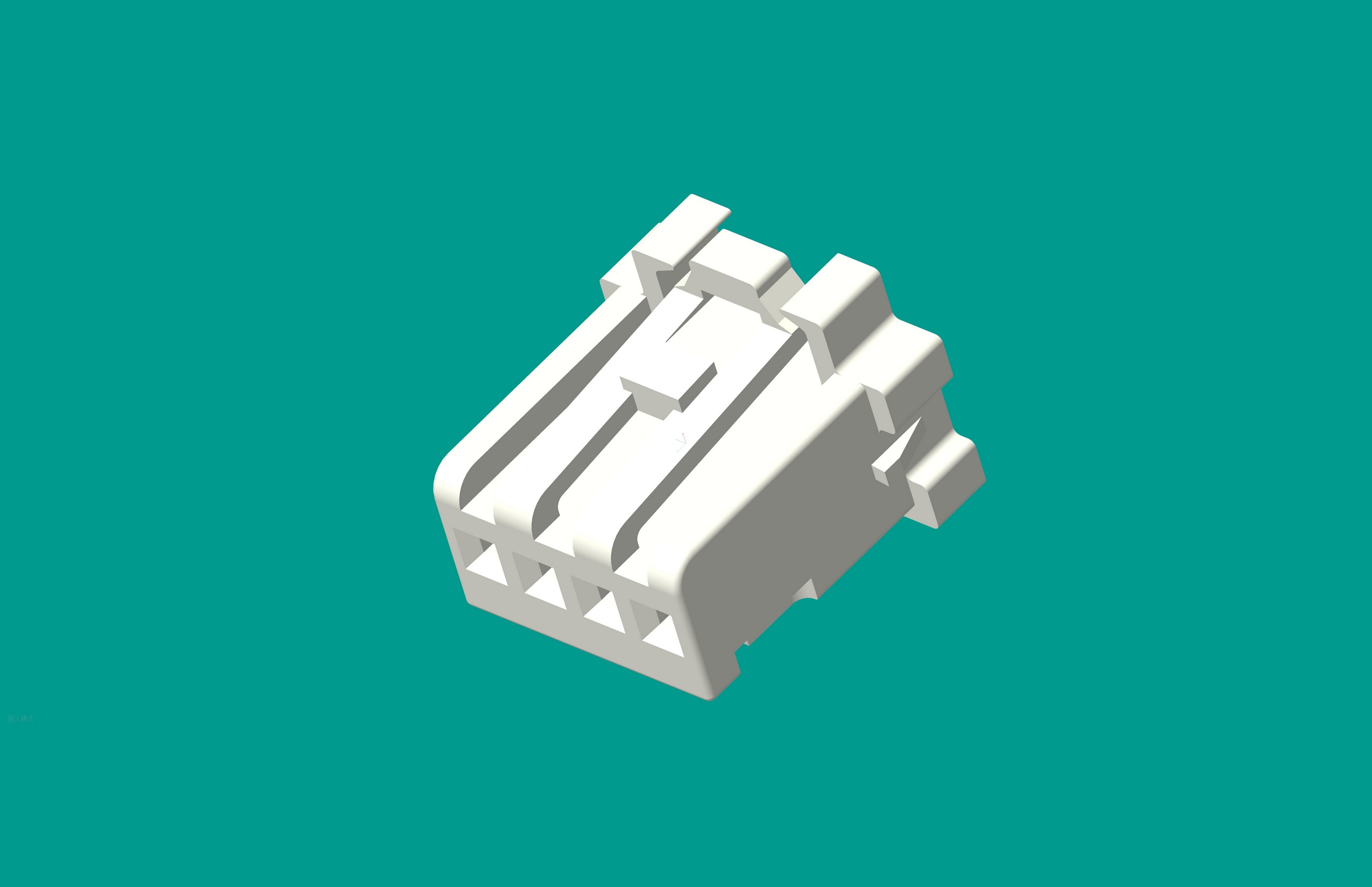 2.0間距，PNIRP-04V-S白色