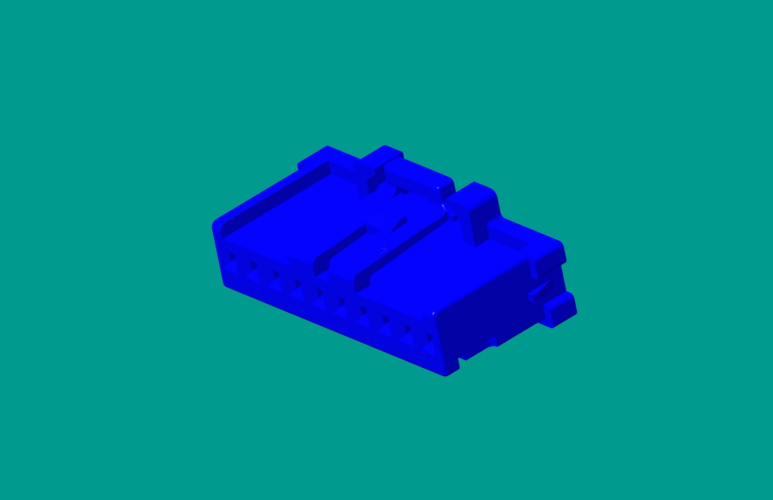 2.0間距，PNIRP-10V-S藍(lán)色