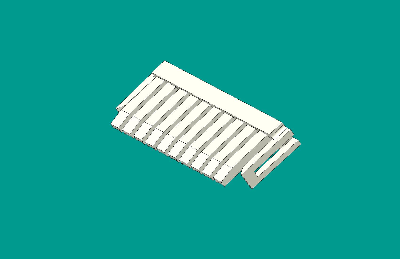 2.0間距，PNIS-10V鎖片