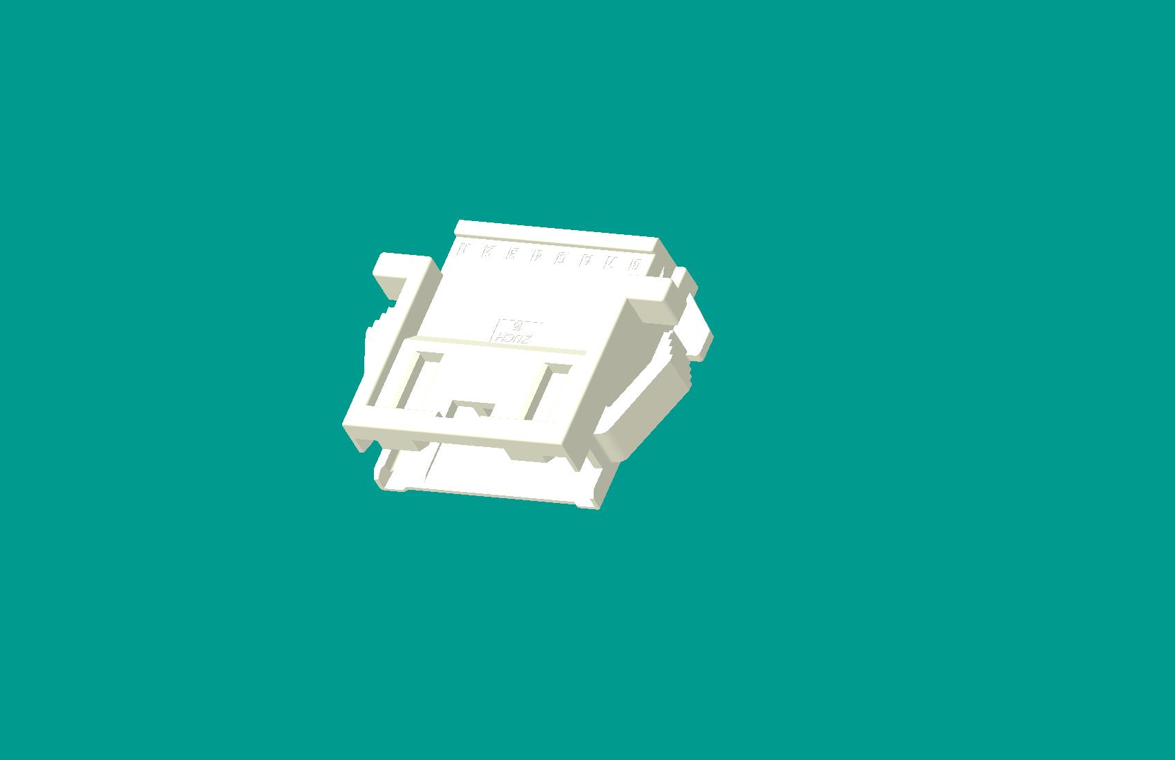 2.0間距，PNIRR-08V-S(帶鎖定面板)