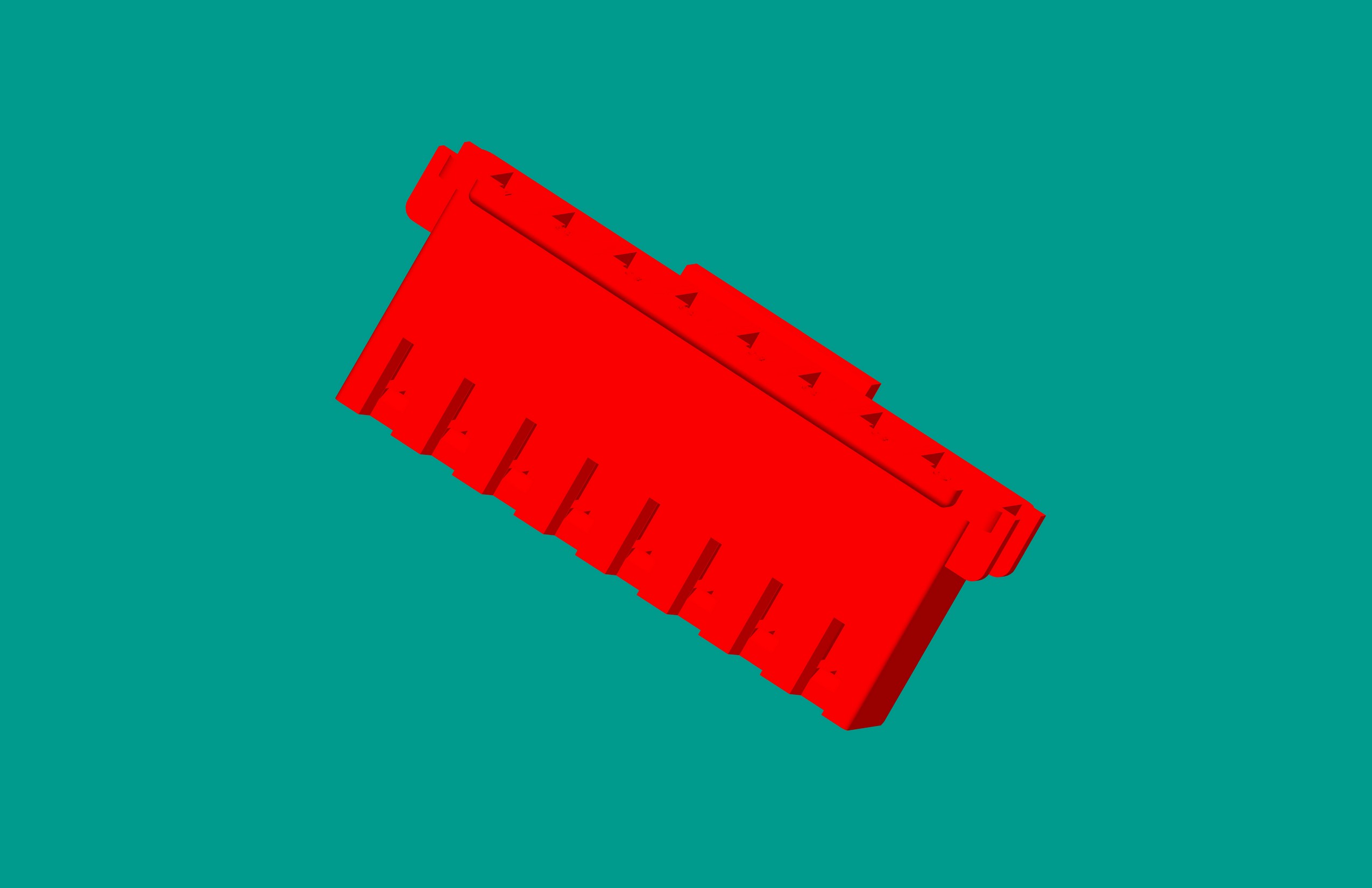 XHD帶扣塑件-8Y紅色