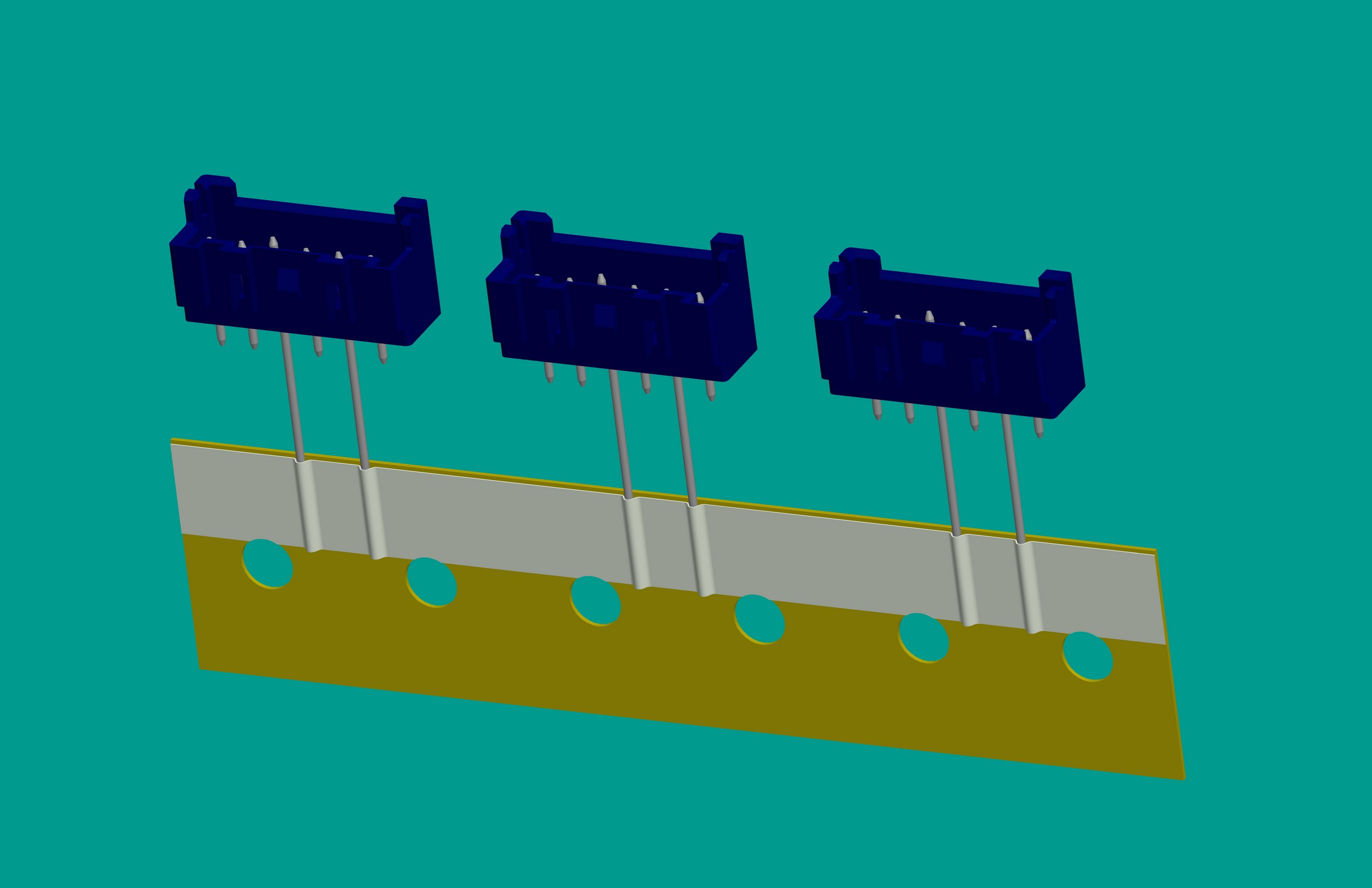 XA-6A編帶針座（藍色）