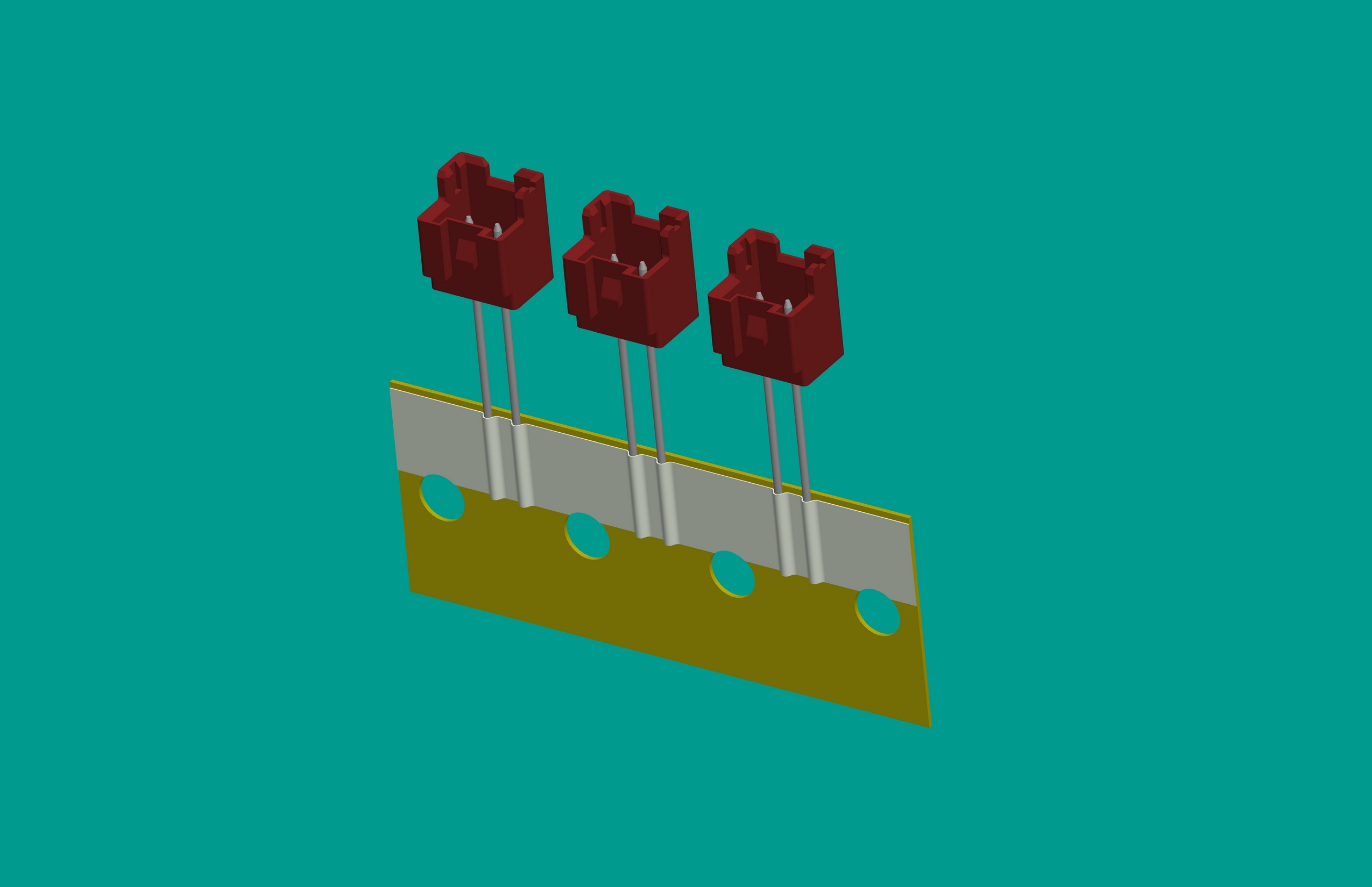 XA-2A(0.6)編帶針座（棕色）高灼熱絲