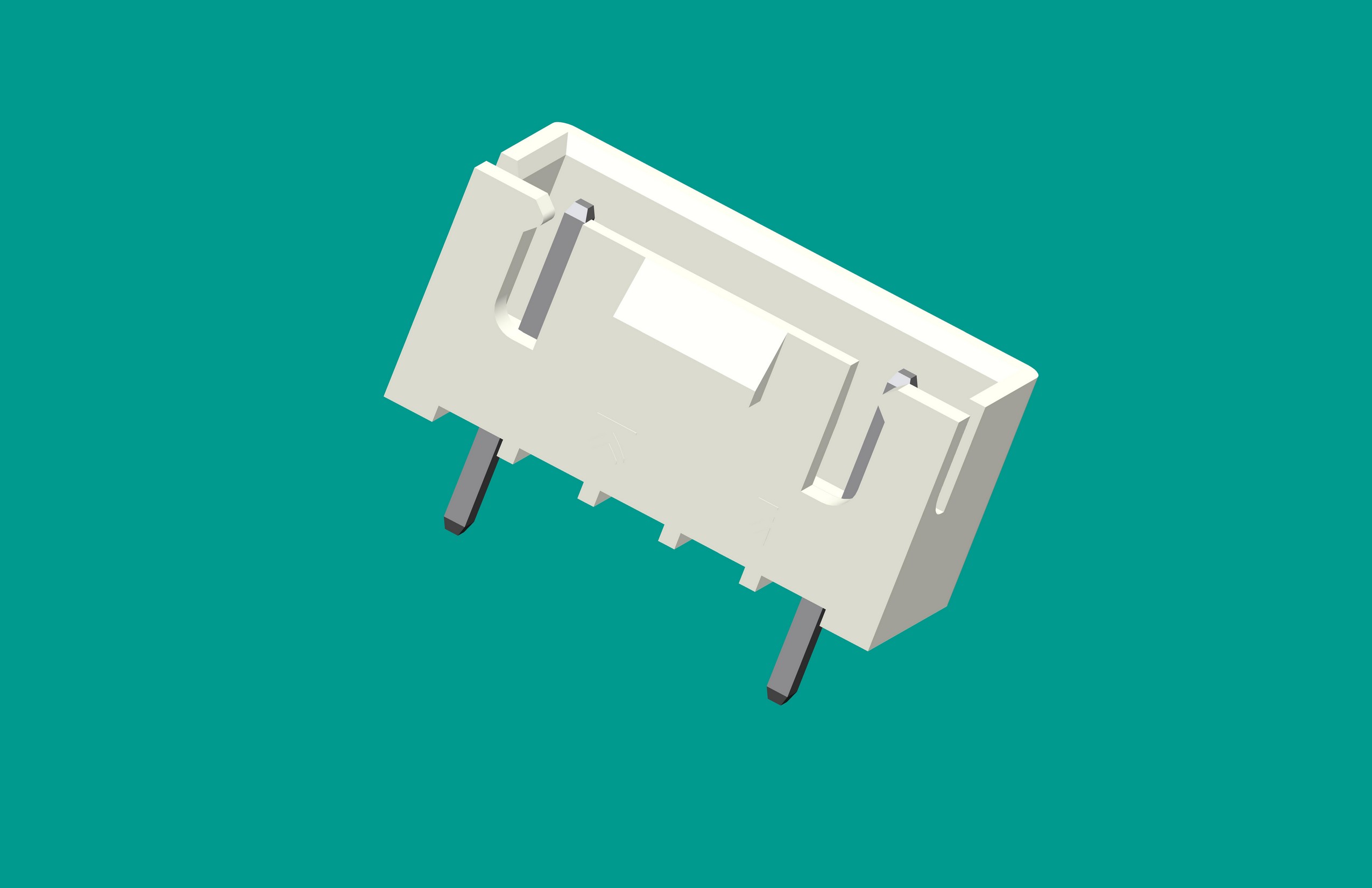 XH-5A-3 (帶扣）白色（普通PA66)（缺2、3、4針）