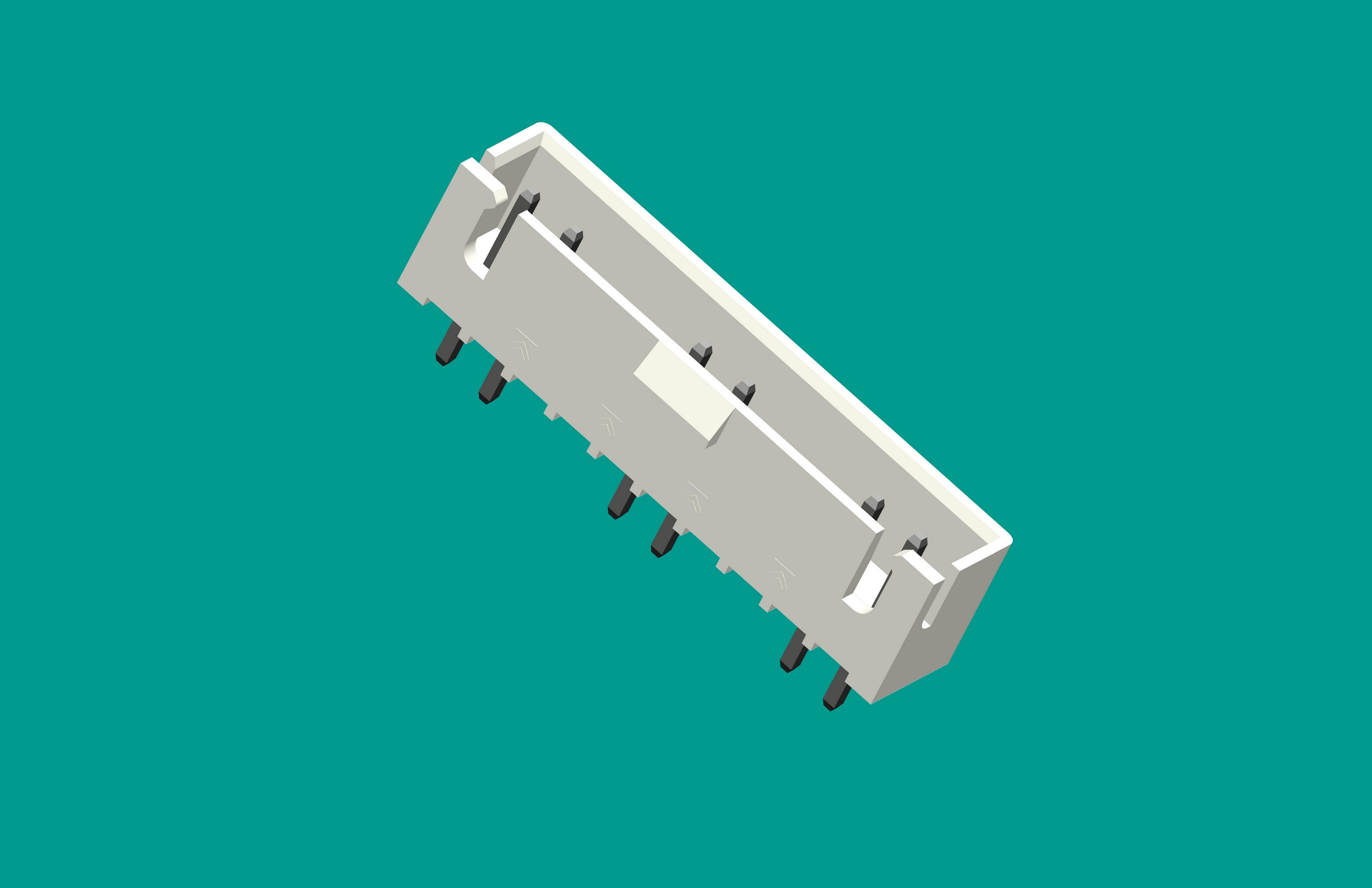 XH-10A6(帶扣白色）(缺第3、4、7、8針）