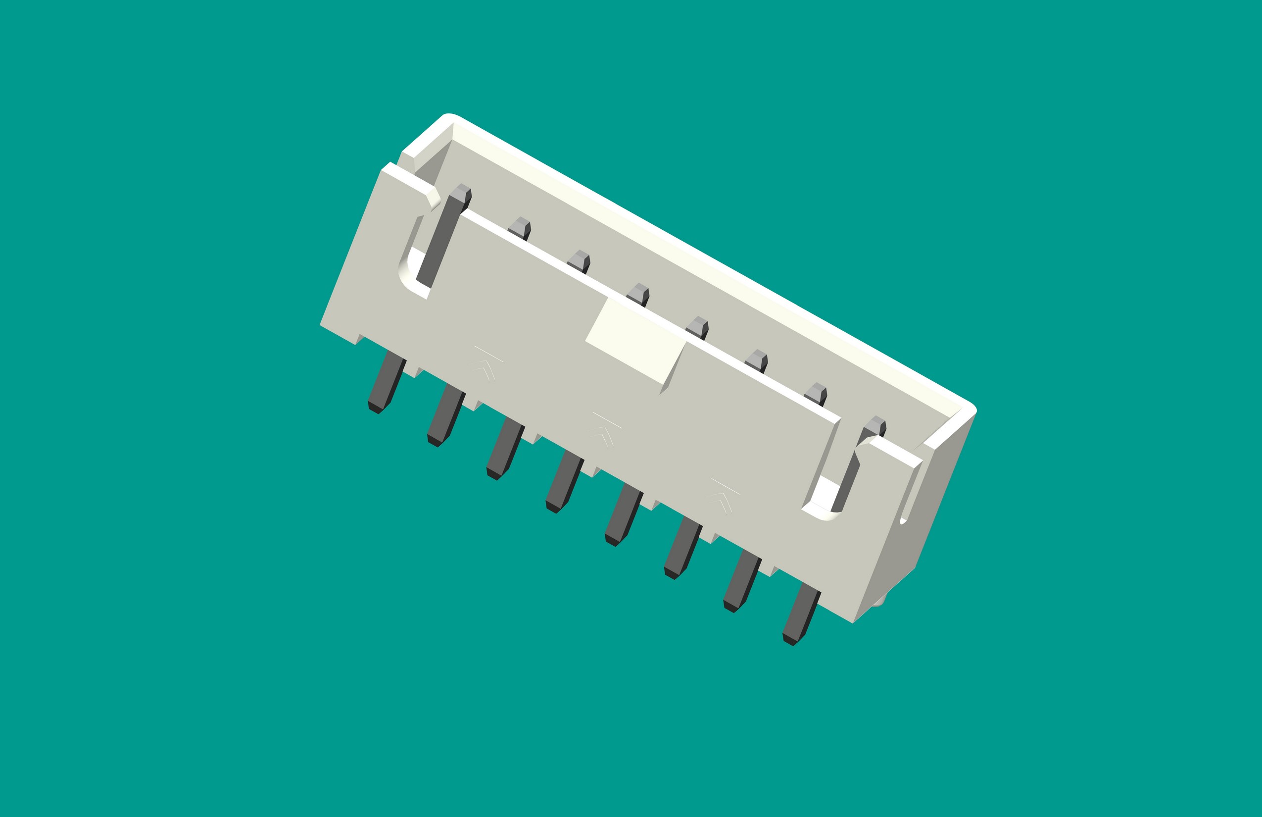 XH帶扣帶定位針座-8直針,白色高灼熱絲