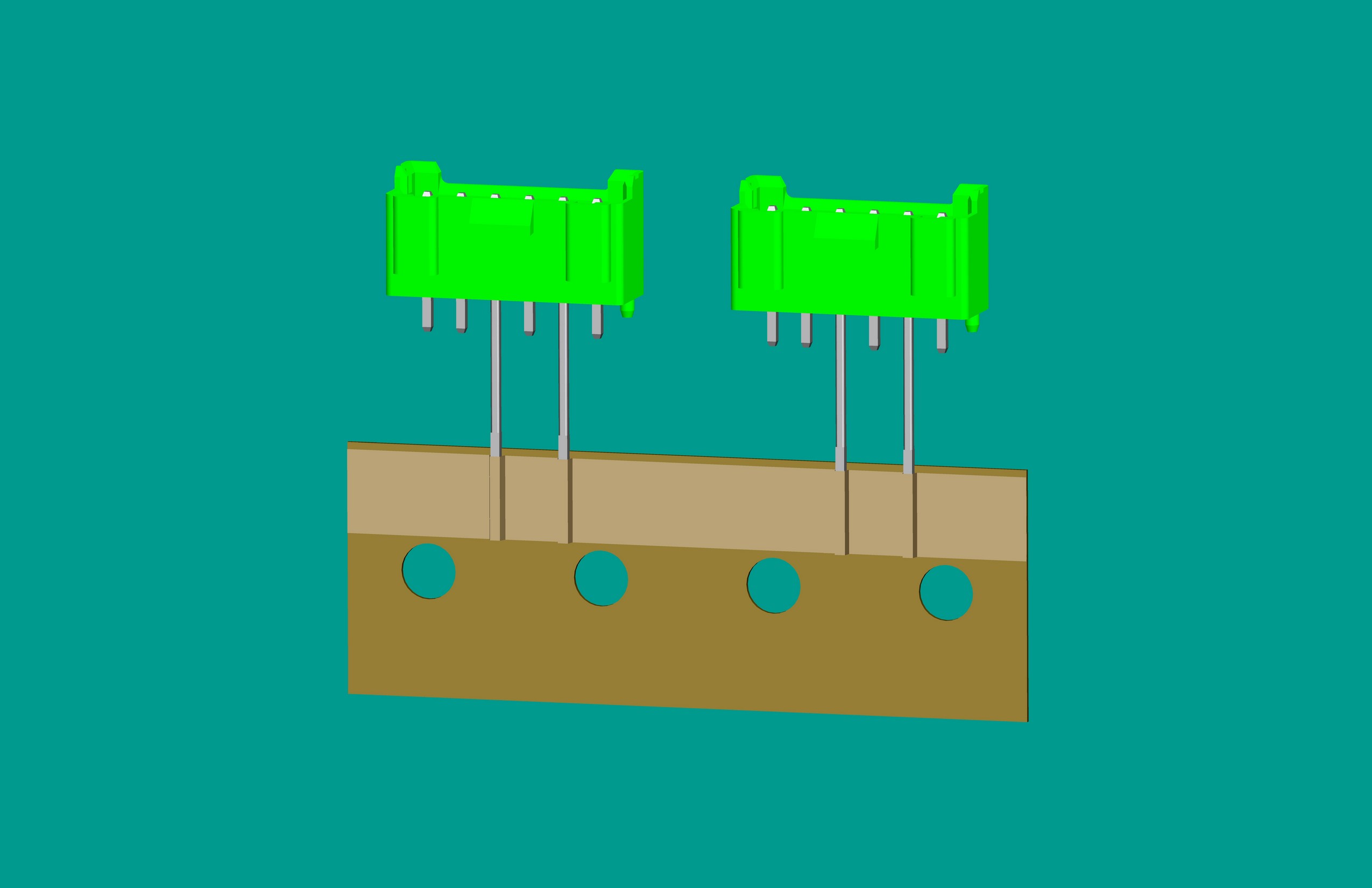 XH-6A全包編帶立式針座綠色/(2、4長(zhǎng)針)普通PA66