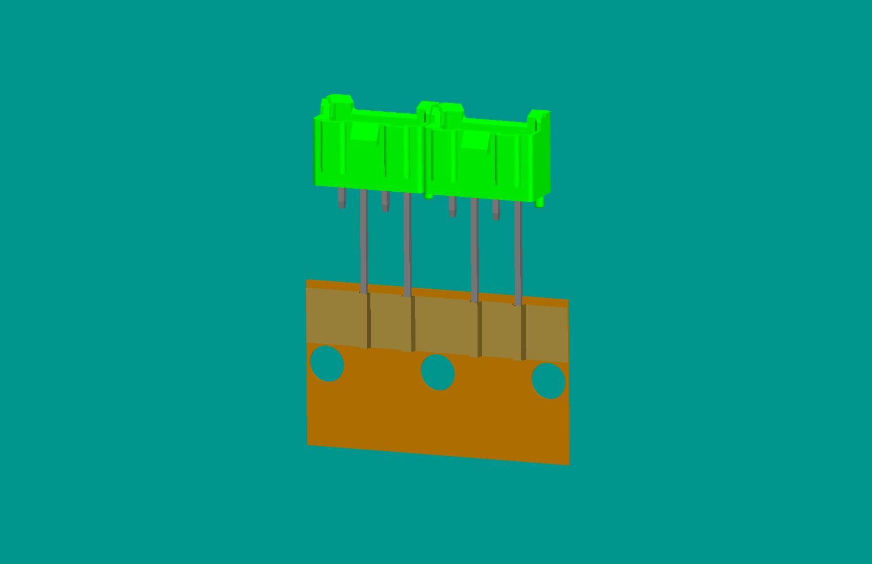 XH-4A全包編帶針座(1、3長(zhǎng)針)(綠色)普通PA66