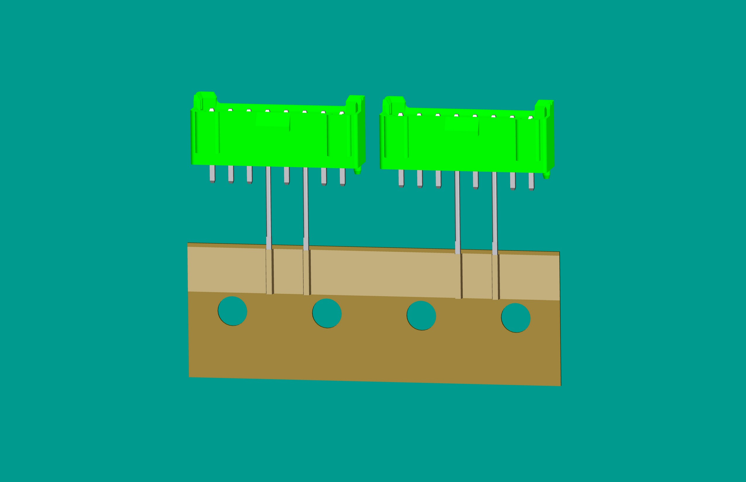 XH-8A全包編帶立式針座綠色/(3、5長針)普通PA66