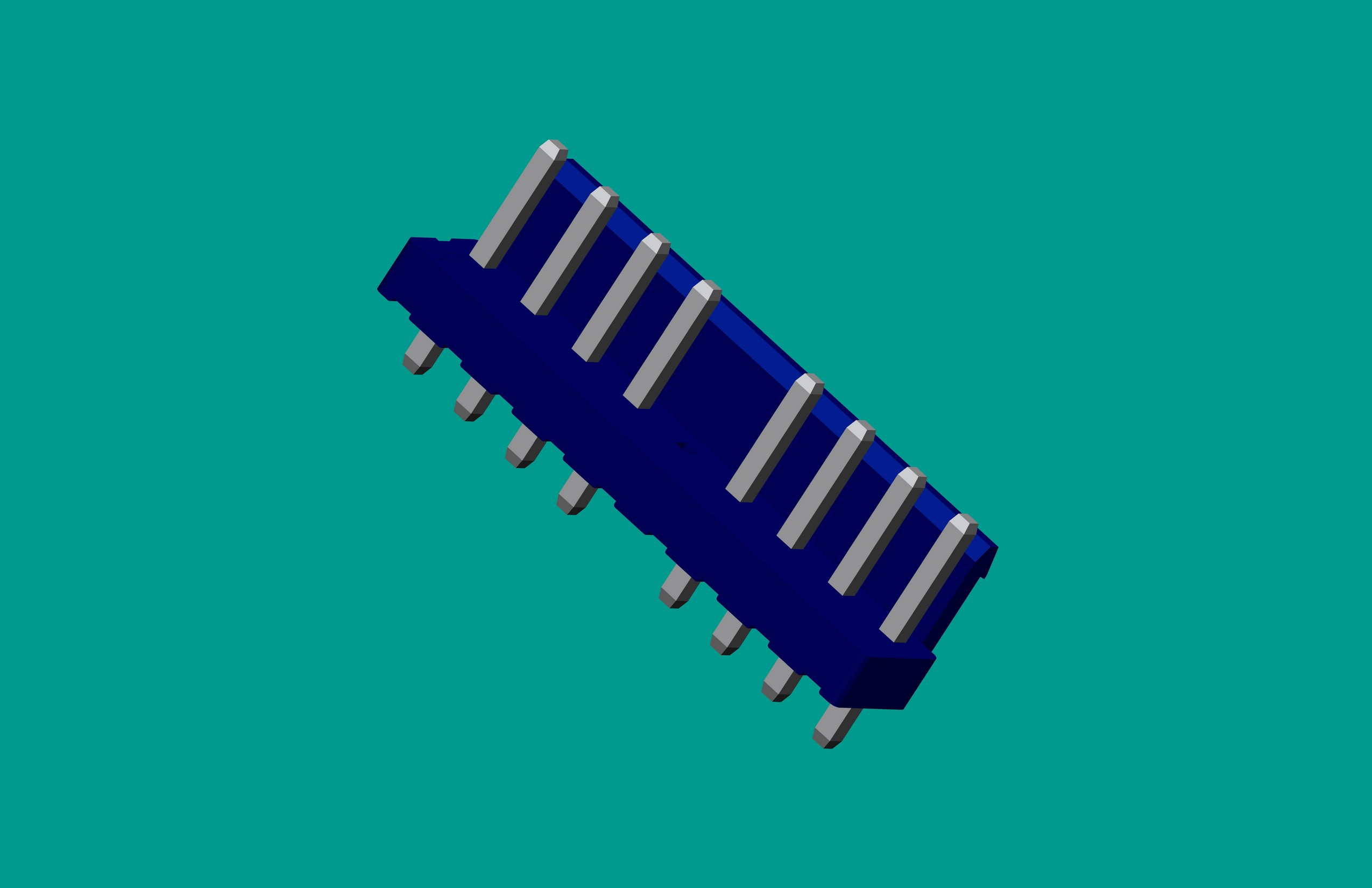 VH-9A-1（半包，藍(lán)色普通PA66）（缺第5針）