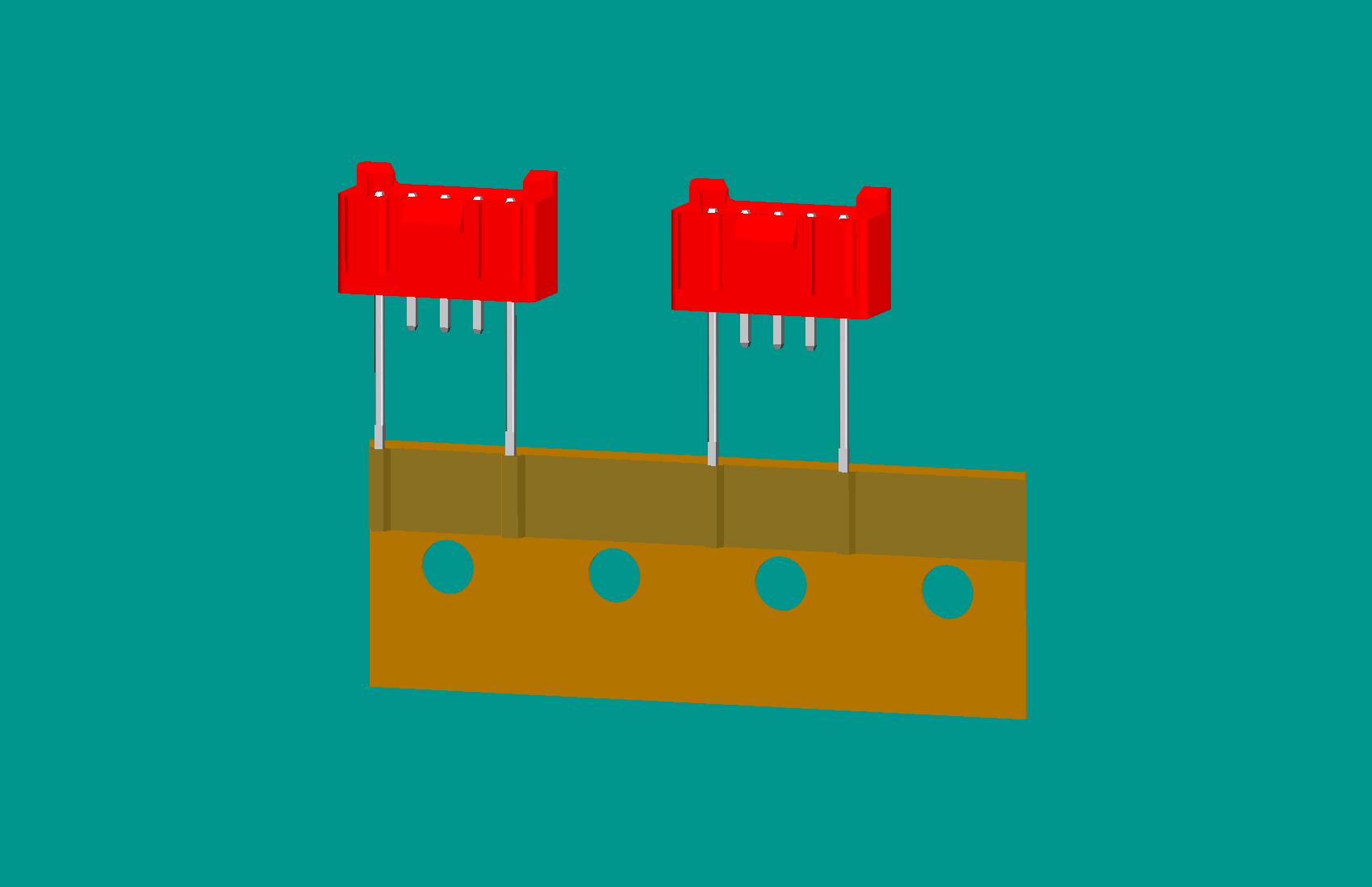 XH-5A全包非限位編帶正向（1、5長(zhǎng)針）(紅色)普通PA66/奧克斯