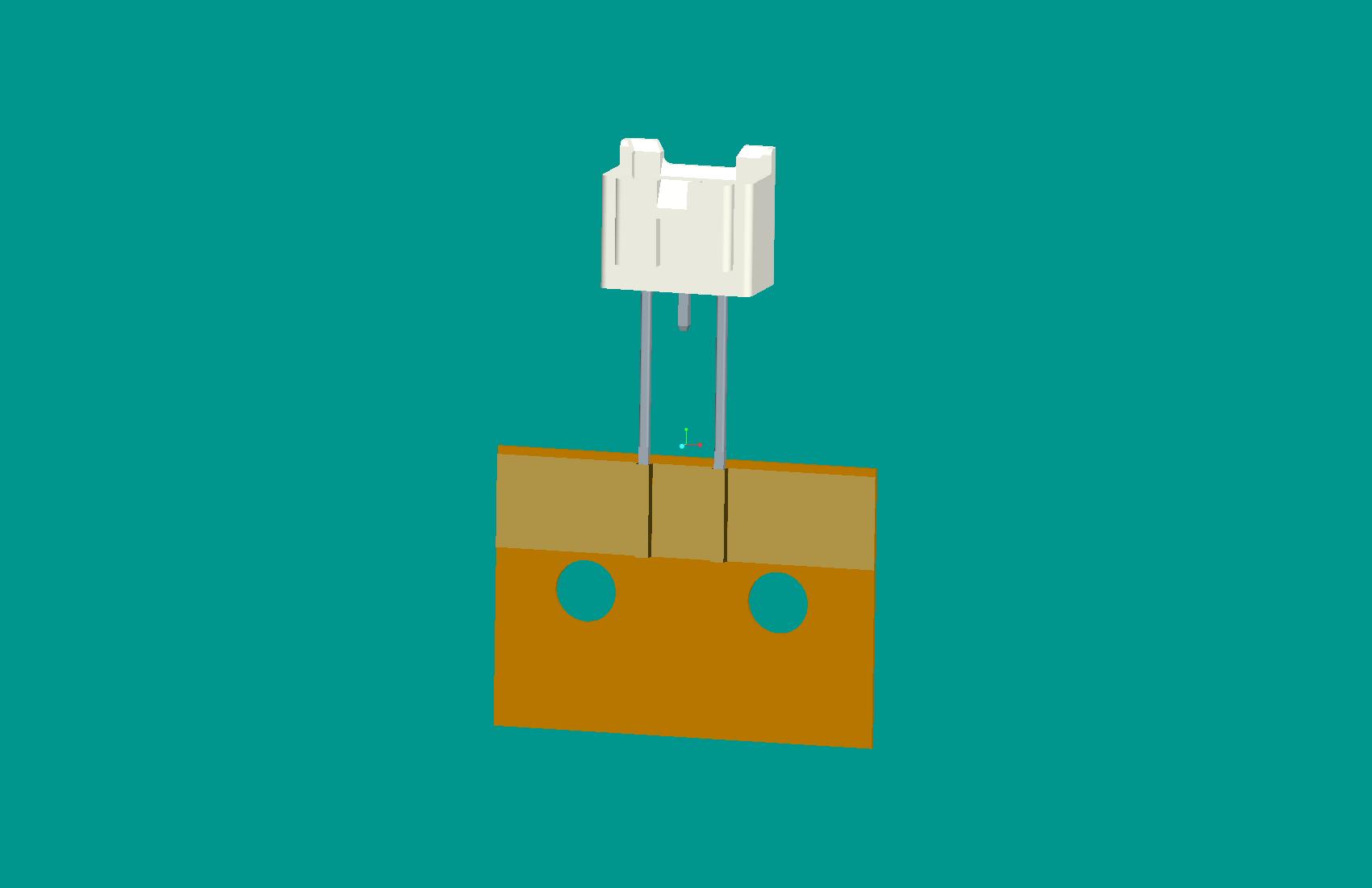 XH-3A全包非限位編帶正向（1、3長針）(白色)普通PA66