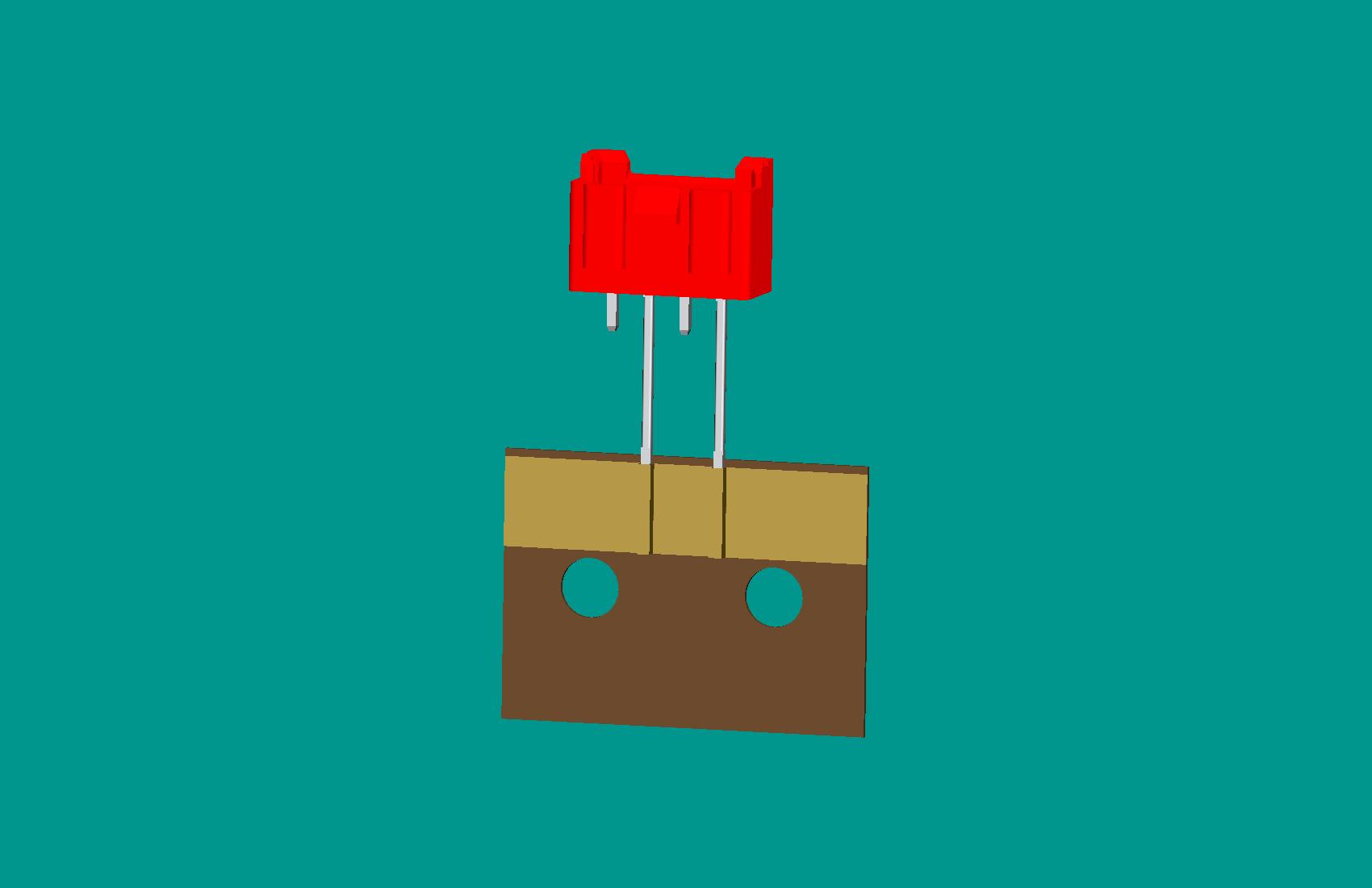 XH-4A全包非限位編帶正向（1、3長(zhǎng)針）(紅色)普通PA66