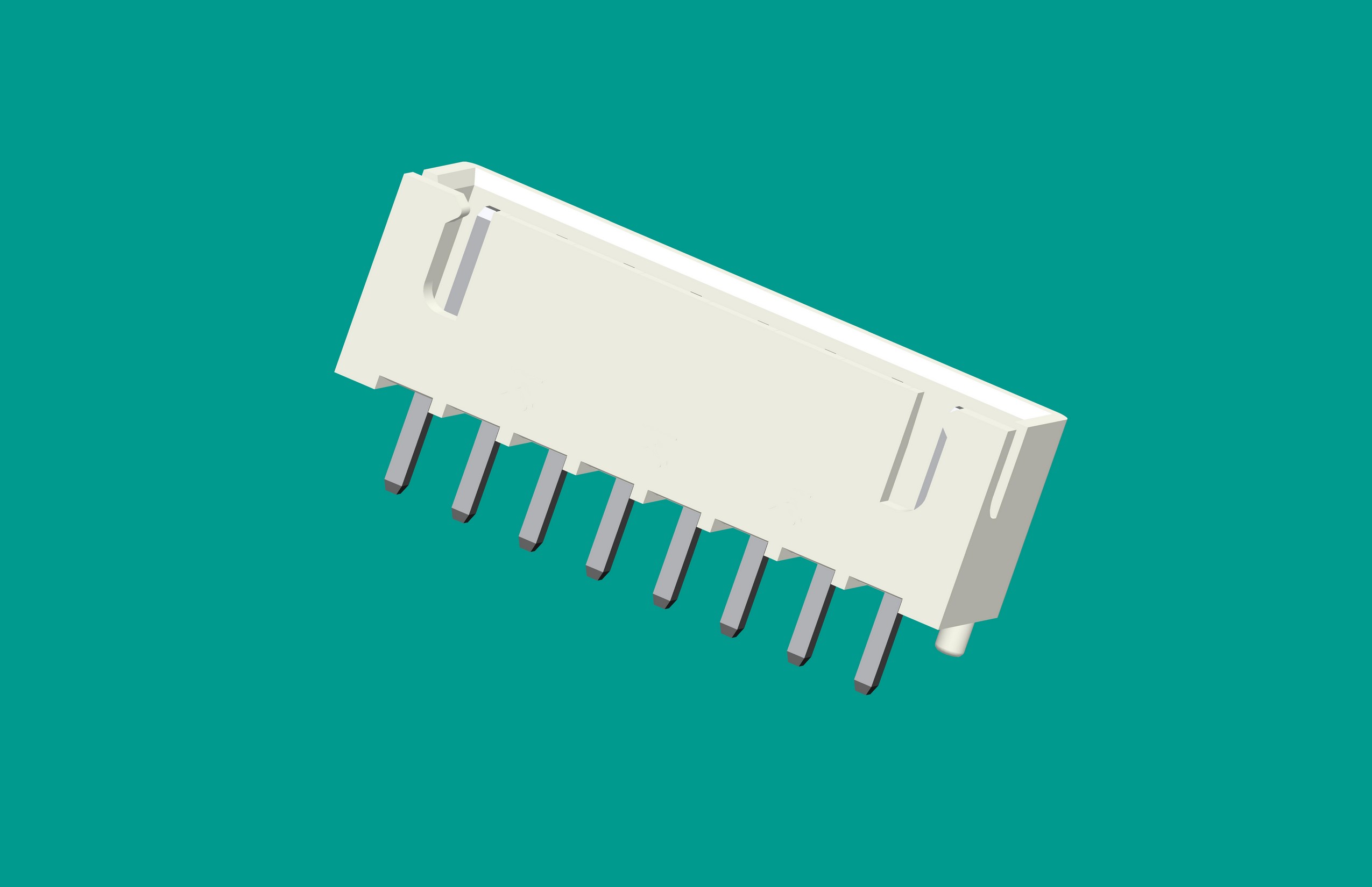 XH帶定位針座-8直針（無K點(diǎn)）PA66