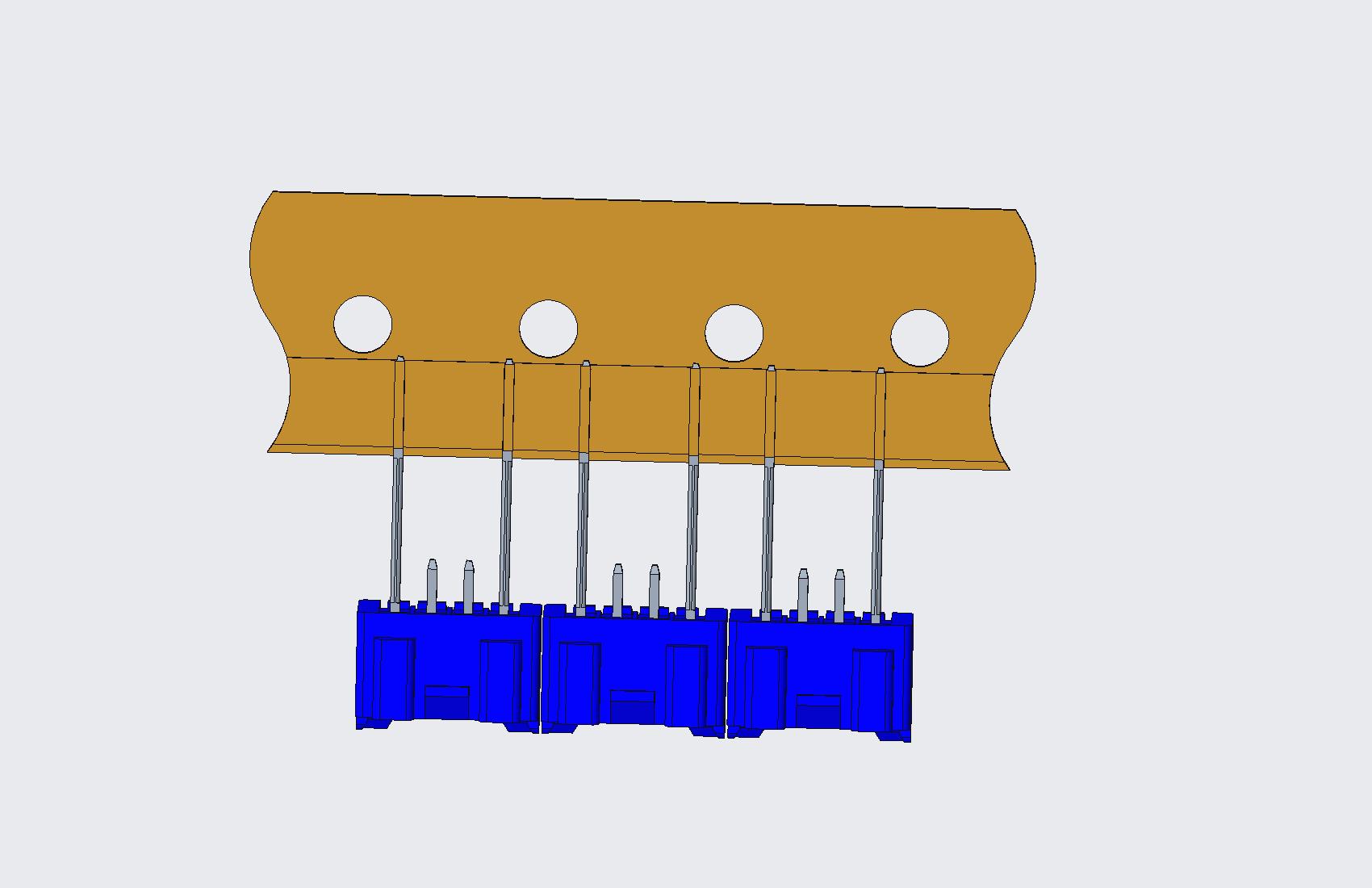XH-4A全包編帶正向（1、4長針）(藍(lán)色)普通PA66/奧克斯