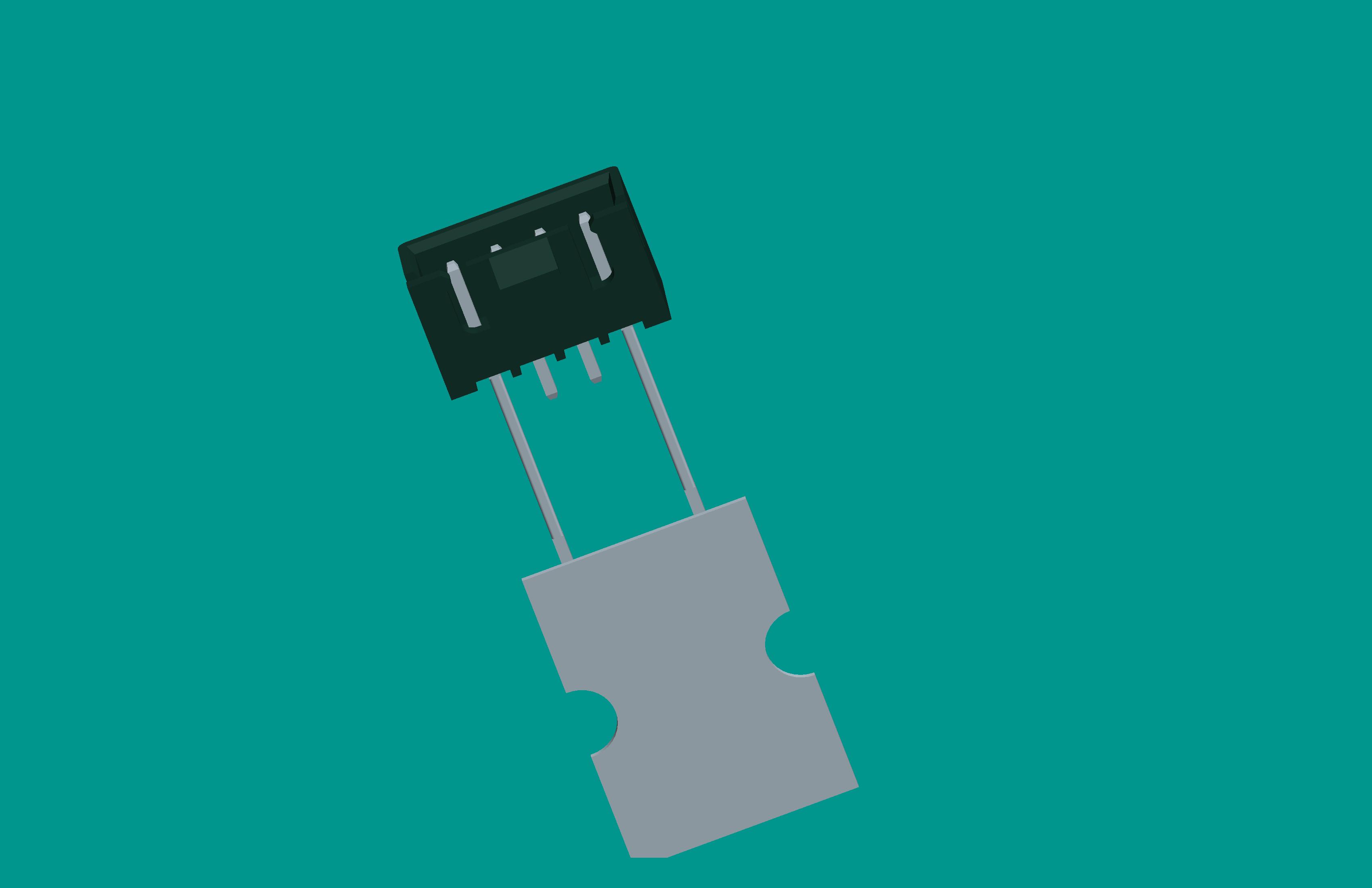 XH-4A帶扣立式針座黑色 PA66/編帶(1、4長針，正向，12mm，短針外漏長2.5mm 步距25.4)